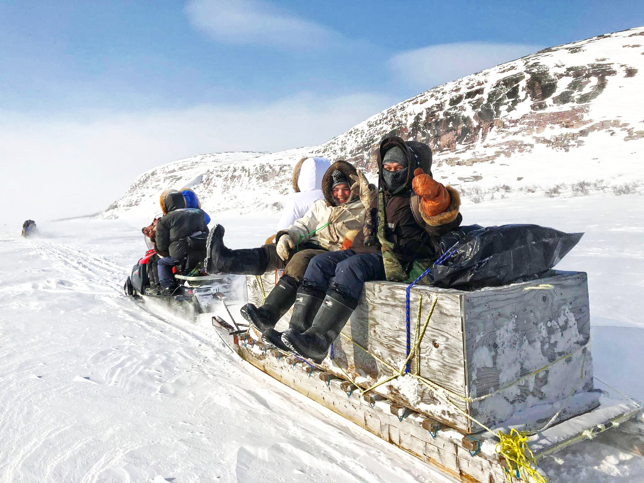 Route de retour ver Umiujaq